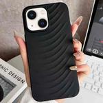 For iPhone 14 Water Ripples TPU Phone Case(Black)
