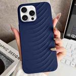 For iPhone 13 Pro Water Ripples TPU Phone Case(Dark Blue)