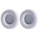 1 Pair Protein Leather Replacement Earpads For AKG K845 / K845BT(White)