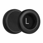 1 Pair Protein Leather Replacement Earpads For AKG K845 / K845BT(Black Left and Right Type A)