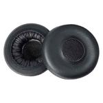 2pcs Protein Leather Replacement Earpads For AKG Y40 / Y45 / Y45BT(Black)