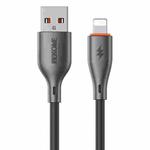 WK WDC-67i Kinkong 1m 12W PVC Data Cable, Interface:USB to 8 Pin(Black)