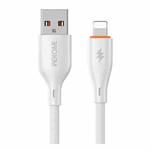 WK WDC-67i Kinkong 1m 12W PVC Data Cable, Interface:USB to 8 Pin(White)