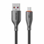WK WDC-67m Kinkong 1m 12W PVC Data Cable, Interface:USB to Micro(Black)
