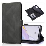 For Huawei nova 7 5G Retro Magnetic Closing Clasp Horizontal Flip Leather Case with Holder & Card Slots & Photo Frame & Wallet(Black)