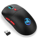 HXSJ T20 2.4GHz Rechargeable Wireless Mouse(Black)