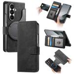 For Samsung Galax Z Fold7 5G CaseNeo MagSafe RFID Anti-theft Retro Leather Phone Case(Black)