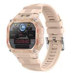 HT34 1.75 inch IPS Screen 3ATM Outdoor Sports BT Smart Watch(Pink)