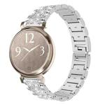 14mm For Garmin Lily 2 xDfind Diamond Jewelry Steel Watch Band(Silver)
