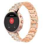 18mm For Fossil Female Sport / Charter HR xDfind Diamond Jewelry Steel Watch Band(Rose Gold)