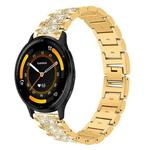 22mm For Garmin Venu 3 / vivoactive4 xDfind Diamond Jewelry Steel Watch Band(Gold)