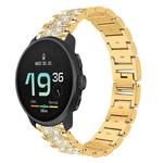 22mm For Suunto Race S / Race / 9 Peak / 5 Peak xDfind Diamond Jewelry Steel Watch Band(Gold)