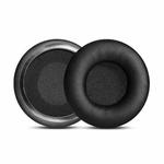 2pcs Sponge Earmuffs Replacement Earpads For ATH-AR3BT / AR3iS / AR1iS, Style:Black Protein Leather
