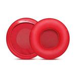 2pcs Sponge Earmuffs Replacement Earpads For ATH-AR3BT / AR3iS / AR1iS, Style:Red Protein Leather