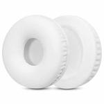 2pcs Sponge Earmuffs Replacement Earpads For ATH-AR3BT / AR3iS / AR1iS, Style:White Ice Silk Cloth