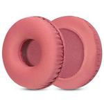 2pcs Sponge Earmuffs Replacement Earpads For ATH-AR3BT / AR3iS / AR1iS, Style:Pink Ice Silk Cloth