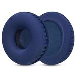 2pcs Sponge Earmuffs Replacement Earpads For ATH-AR3BT / AR3iS / AR1iS, Style:Blue Ice Silk Cloth