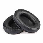 2pcs Sponge Earmuffs Replacement Earpads For ATH-MSR7, Style:Black Lambskin