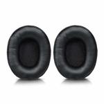 2pcs Sponge Earmuffs Replacement Earpads For ATH-SR5 / SR5BT, Style:Black Protein Leather