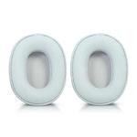 2pcs Sponge Earmuffs Replacement Earpads For ATH-SR5 / SR5BT, Style:Grey Protein Leather