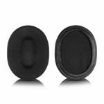 2pcs Sponge Earmuffs Replacement Earpads For ATH-SR5 / SR5BT, Style:Black Ice Silk Cloth