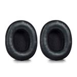 2pcs Sponge Earmuffs Replacement Earpads For ATH-SR5 / SR5BT, Style:Black Lambskin