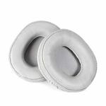 2pcs Sponge Earmuffs Replacement Earpads For ATH-SR5 / SR5BT, Style:Grey Lambskin