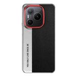 For Honor Power Camera Design Diamond Texture Leather PC Phone Case(Black)