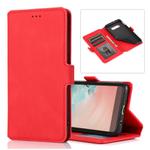 For Samsung Galaxy S20  5G Retro Magnetic Closing Clasp Horizontal Flip Leather Case with Holder & Card Slots & Photo Frame & Wallet(Red)