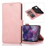 For Samsung Galaxy S20 Plus  5G Retro Magnetic Closing Clasp Horizontal Flip Leather Case with Holder & Card Slots & Photo Frame & Wallet(Rose Gold)