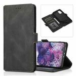 For Samsung Galaxy S20 Plus  5G Retro Magnetic Closing Clasp Horizontal Flip Leather Case with Holder & Card Slots & Photo Frame & Wallet(Black)