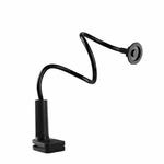 Spiral Lazy Magnetic Mobile Phone Holder, Length:70cm(Black)