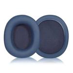 2pcs Sponge Earmuffs Replacement Earpads For Audio-Technica ATH-SR30BT, Style:Blue Protein Leather
