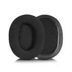 2pcs Sponge Earmuffs Replacement Earpads For Audio-Technica ATH-SR30BT, Style:Black Ice Silk Cloth