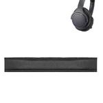 Sponge Earmuffs Replacement Earpads For Audio-Technica ATH-SR30BT, Style:Black Leather Headband
