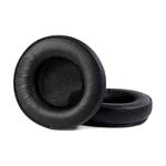 2pcs Sponge Earmuffs Replacement Earpads For ATH-A900X, Style:Black Protein Leather