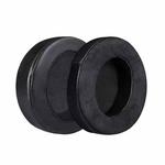 2pcs Sponge Earmuffs Replacement Earpads For ATH-A900X, Style:Black Lambskin+Microfiber