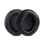 2pcs Sponge Earmuffs Replacement Earpads For ATH-A900X, Style:Black Punched Lambskin