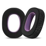 2pcs Ice Gel Replacement Earpads For B&W Px7 S2 / Px8(Black Purple)