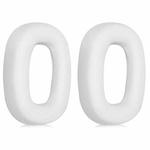 2pcs Sponge Earmuffs Replacement Earpads For B&W Px7 S2 / Px8, Model:White Protein Leather