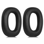 2pcs Sponge Earmuffs Replacement Earpads For B&W Px7 S2 / Px8, Model:Black Lambskin