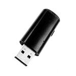 USB Interface Laptop Mini Microphone(Black)