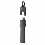 Portable Keychain 80Gbps 240W USB4 Type-C / USB-C Charging Cable(Grey)