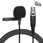 4 Pin XLR Head Metal Lavalier Microphone, Cable Length: 1.5m