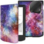 For PocketBook 619 Verse Lite / Pro PB634 Painted Voltage Custer Texture TPU Leather Smart Tablet Case(Milky Way)