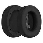 1 Pair Ice Silk Cloth Earphone Replacement Earpads For JBL Live 650 BTNC / E65BTNC / Duet NC / Live 660 BTNC(Black)
