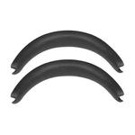 Mesh Cloth Replacement Headband Cover For B&W Px7 S2, Model:Upper + Lower Covers(Black)