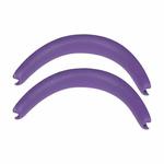 Mesh Cloth Replacement Headband Cover For B&W Px7 S2, Model:Upper + Lower Covers(Purple)