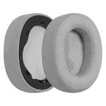 1 Pair Microfiber Leather Earphone Replacement Earpads For JBL Live 650BTNC / E65BTNC / Duet NC / Live 660 BTNC(Grey)