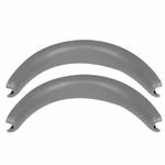 Lambskin Replacement Headband Cover For B&W Px8, Model:Upper + Lower Covers(Dark Grey)